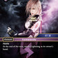 (116) Final Fantasy TCG Opus V Single: Lightning (5-116) Holo Hero