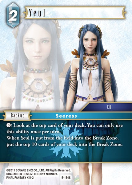 (154) Final Fantasy TCG Opus V Single: Yeul (5-154)  Starter