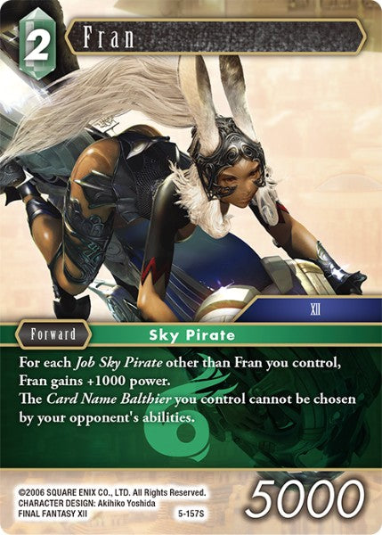 (157) Final Fantasy TCG Opus V Single: Fran (5-157)  Starter