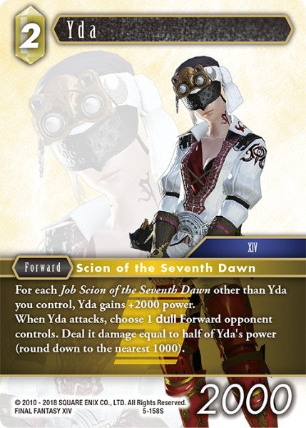 (158) Final Fantasy TCG Opus V Single: Yda (5-158)  Starter