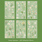 Vintage Floral Stickers: Daisy Summer