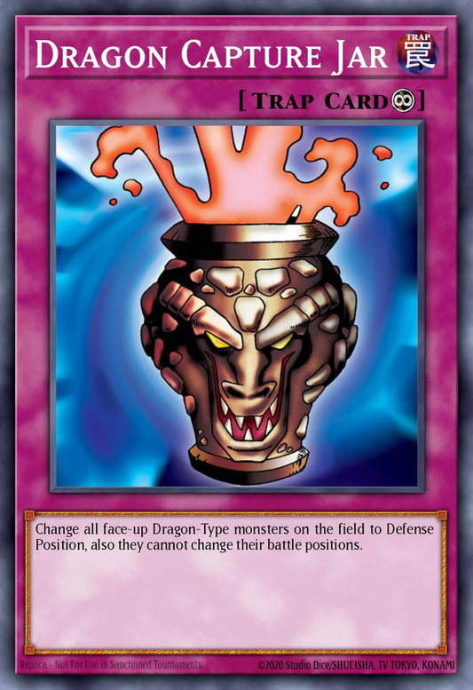 (117) YuGiOh TCG LCYW: Legendary Collection 3: Mega Pack Single: Dragon Capture Jar  Rare
