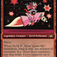 (500) Magic The Gathering Unfinity: Extras Single: Devil K. Nevil (V.3) Holo Rare