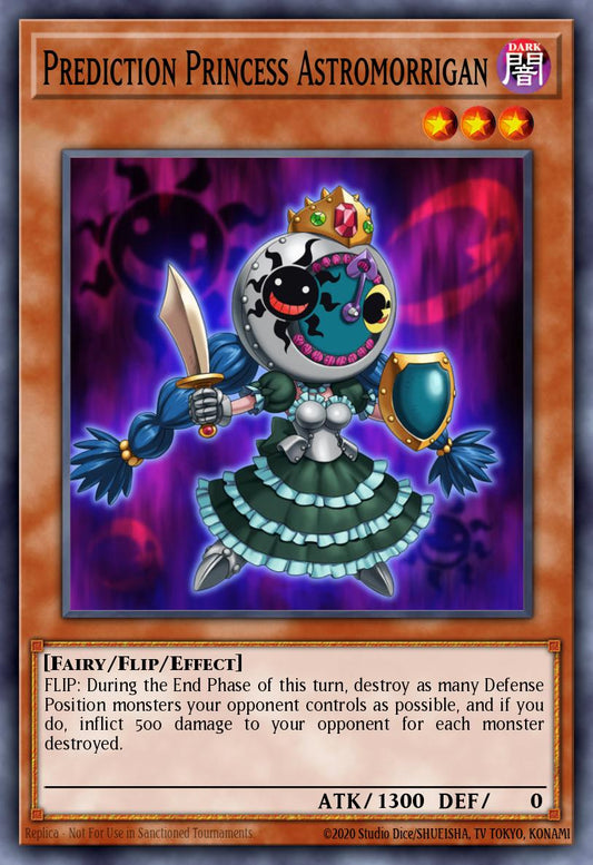 (083) YuGiOh TCG DLCS: Dragons of Legend: The Complete Series Single: Prediction Princess Astromorrigan  Common