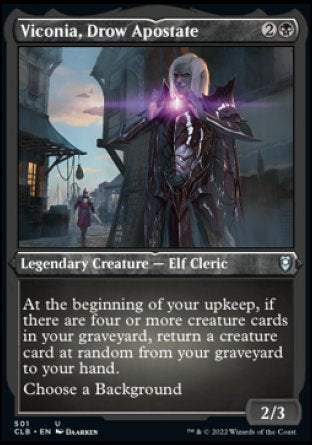 (501) Magic The Gathering Commander Legends: Battle for Baldur's Gate: Extras Single: Viconia, Drow Apostate (V.1)  Uncommon