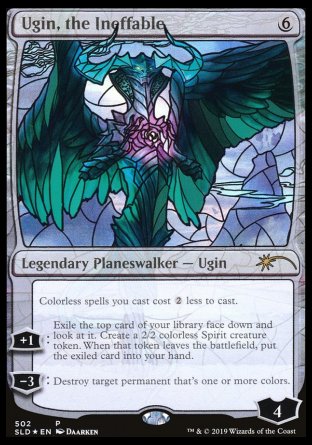 (502) Magic The Gathering Secret Lair Drop Series Single: Ugin, the Ineffable  Rare