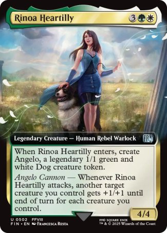 (502) Magic The Gathering Magic: The Gathering - FINAL FANTASY: Extras Single: Rinoa Heartilly Holo Uncommon
