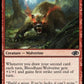 (502) Magic The Gathering Jumpstart 2022 Single: Bloodhaze Wolverine  Common