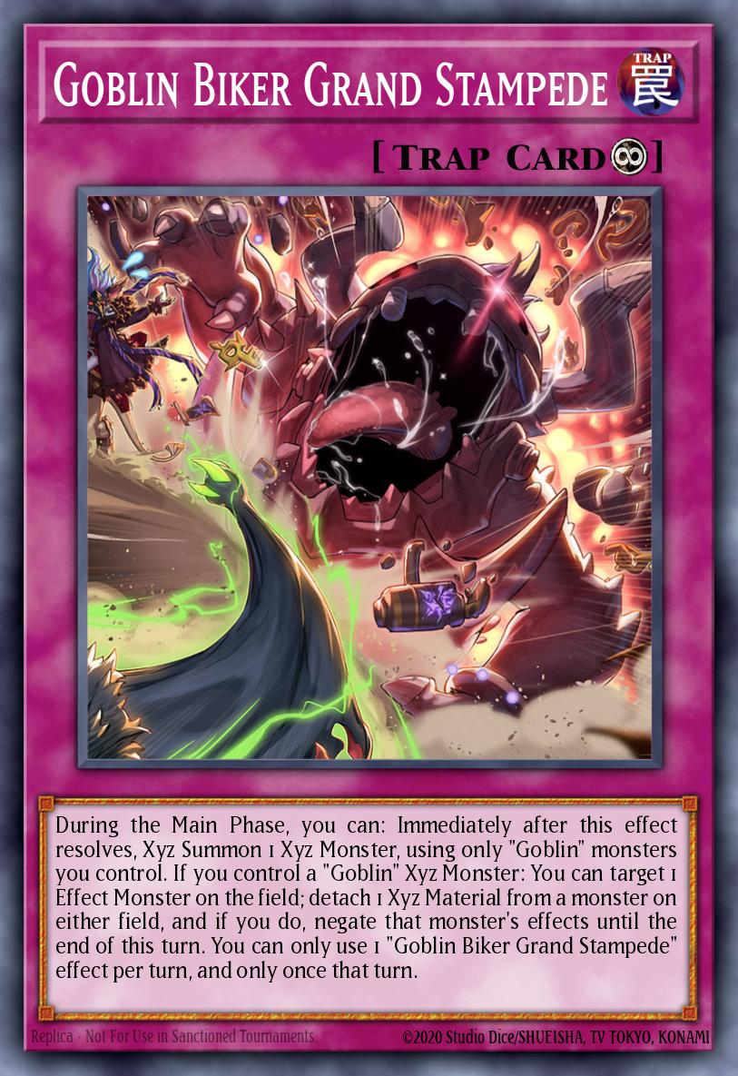 (075) YuGiOh TCG PHNI: Phantom Nightmare Single: Goblin Biker Grand Stampede  Common