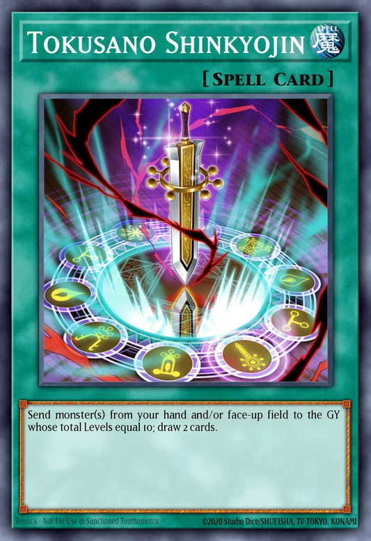 (106) YuGiOh TCG MP24: 25th Anniversary Tin: Dueling Mirrors Single: Tokusano Shinkyojin  Secret Rare