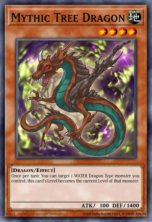 (134) YuGiOh TCG MP14: 2014 Mega-Tins Mega-Pack Single: Mythic Tree Dragon  Common