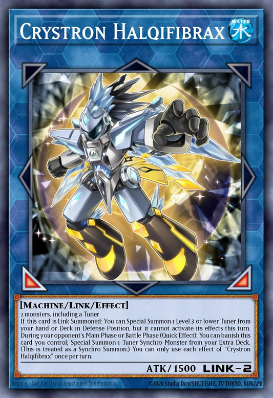 (001) YuGiOh TCG DUOV: Duel Overload Single: Crystron Halqifibrax  Ultra Rare