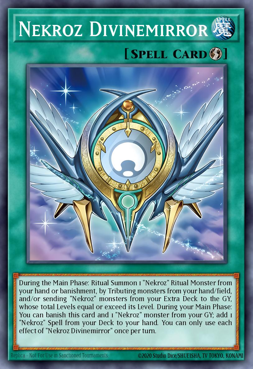 (027) YuGiOh TCG BLMM: Battles of Legend: Monster Mayhem Single: Nekroz Divinemirror  Ultra Rare