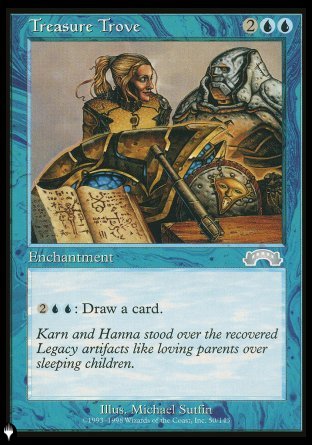 (050) Magic The Gathering The List Single: Treasure Trove  Uncommon