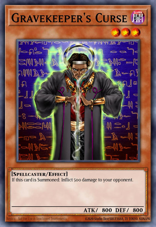 (256) YuGiOh TCG LCJW: Legendary Collection 4: Mega Pack Single: Gravekeeper's Curse  Common