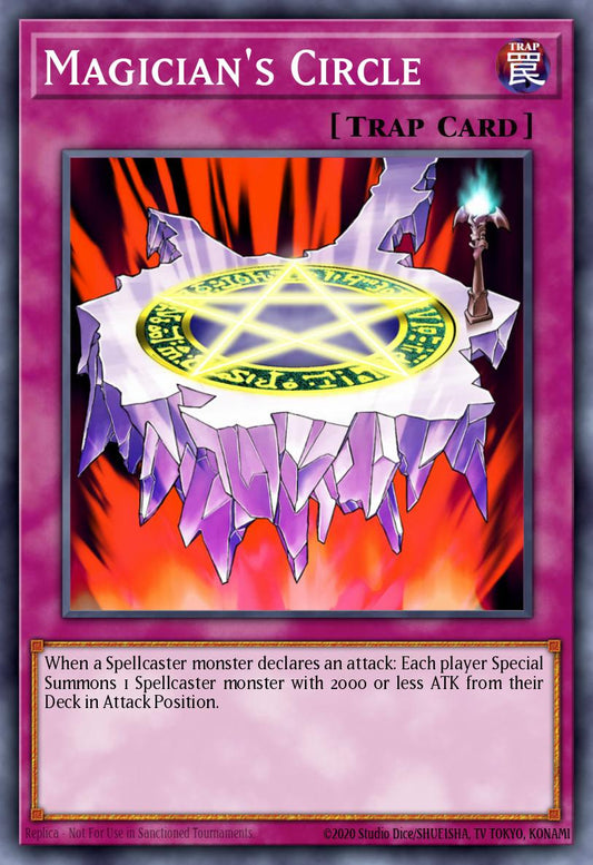 (100) YuGiOh TCG LCYW: Legendary Collection 3: Mega Pack Single: Magician's Circle  Super Rare