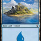 (507/361) Magic The Gathering Commander Legends: Extras Single: Island (V.2)  Land
