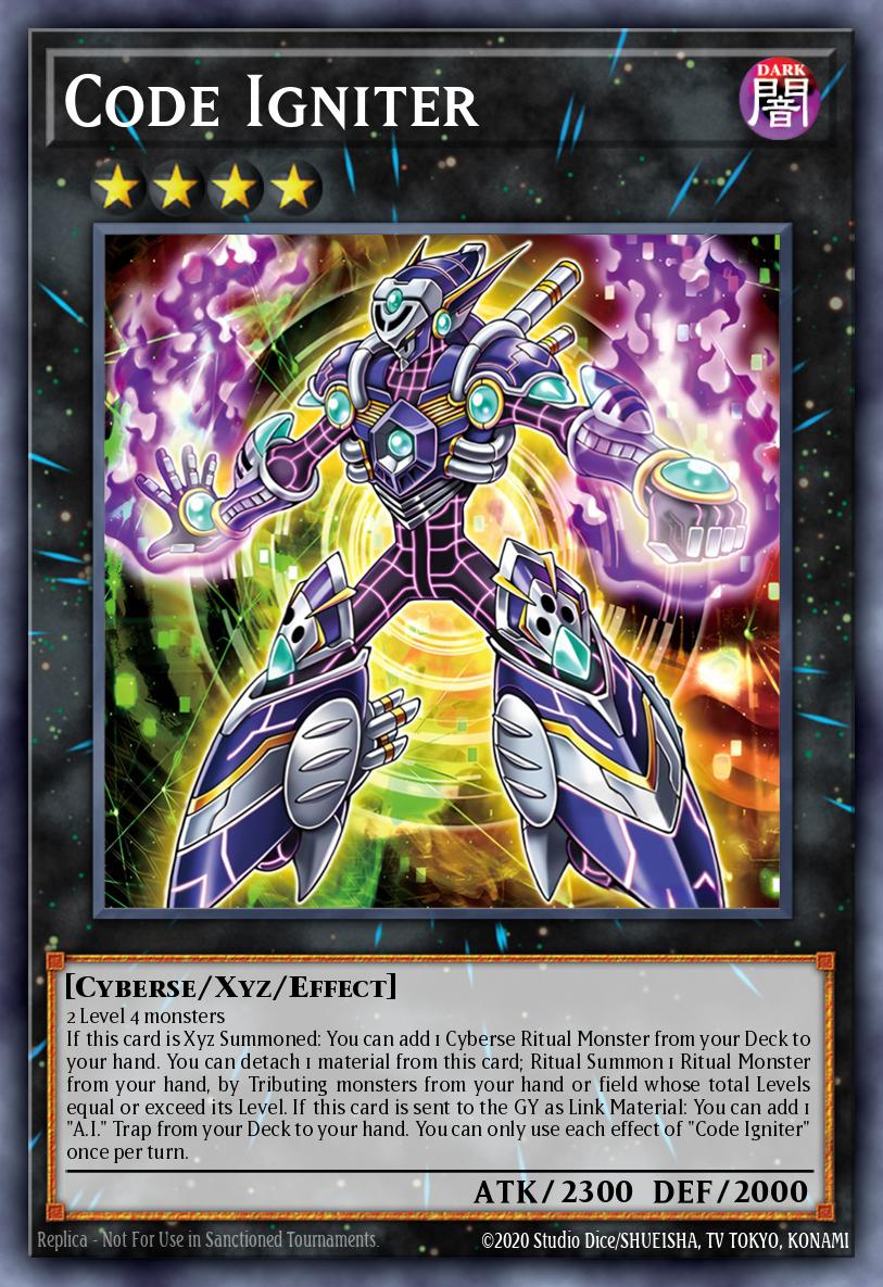 (044) YuGiOh TCG ALIN: Alliance Insight Single: Code Igniter  Common