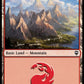 (508/361) Magic The Gathering Commander Legends: Extras Single: Mountain (V.1)  Land