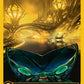 (509) Magic The Gathering Aetherdrift: First-Place Single: Swamp (V.1)  Land