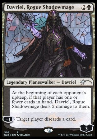(509) Magic The Gathering Secret Lair Drop Series Single: Davriel, Rogue Shadowmage Holo Uncommon