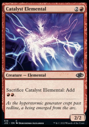 (510) Magic The Gathering Jumpstart 2022 Single: Catalyst Elemental  Common