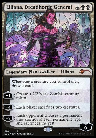 (510) Magic The Gathering Secret Lair Drop Series Single: Liliana, Dreadhorde General Holo Mythic