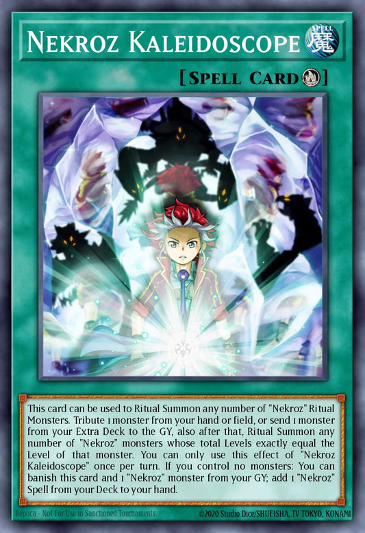 (166) YuGiOh TCG BLMM: Battles of Legend: Monster Mayhem Single: Nekroz Kaleidoscope  Ultra Rare
