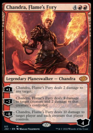 (511) Magic The Gathering Jumpstart 2022 Single: Chandra, Flame's Fury  Mythic