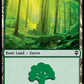 (511/361) Magic The Gathering Commander Legends: Extras Single: Forest (V.2)  Land