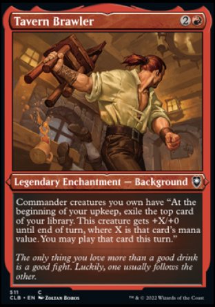 (511) Magic The Gathering Commander Legends: Battle for Baldur's Gate: Extras Single: Tavern Brawler  Common