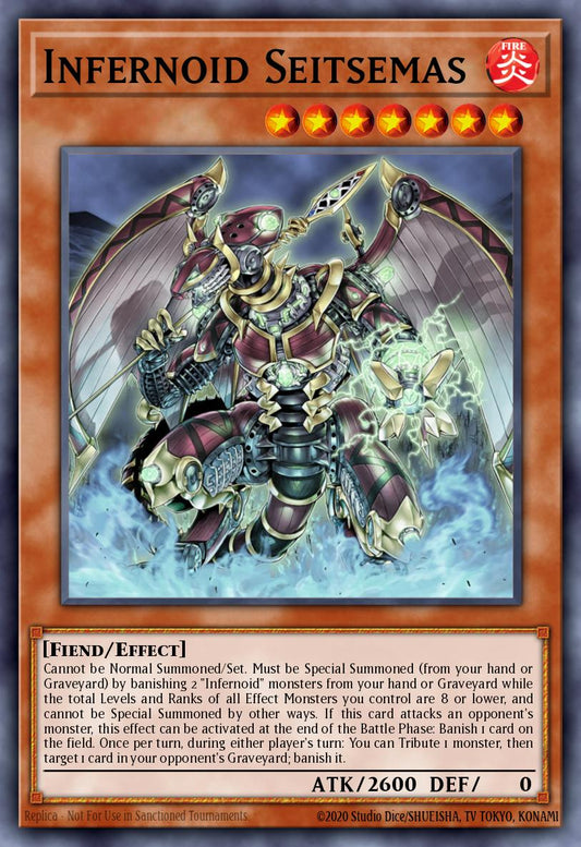 (063) YuGiOh TCG BLTR: Battles of Legend: Terminal Revenge Single: Infernoid Seitsemas  Ultra Rare