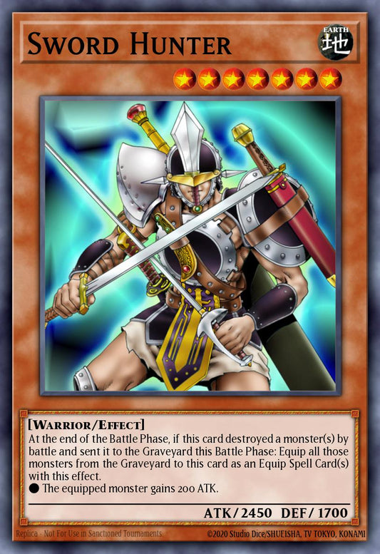 (025) YuGiOh TCG LCJW: Legendary Collection 4: Mega Pack Single: Sword Hunter  Common