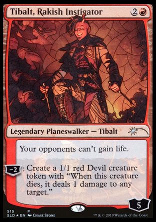 (515) Magic The Gathering Secret Lair Drop Series Single: Tibalt, Rakish Instigator Holo Uncommon