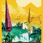 (516) Magic The Gathering Aetherdrift: First-Place Single: Forest (V.2)  Land