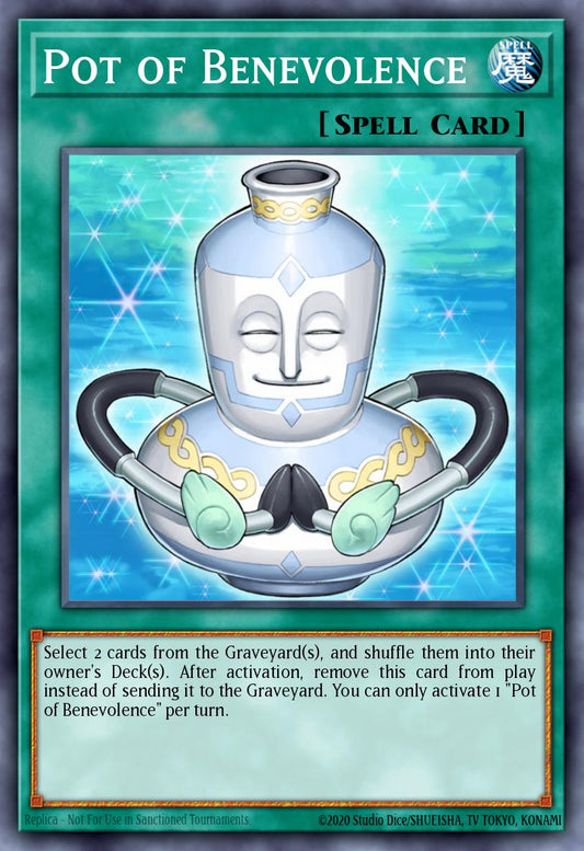(061) YuGiOh TCG ABPF: Absolute Powerforce Single: Pot of Benevolence  Common