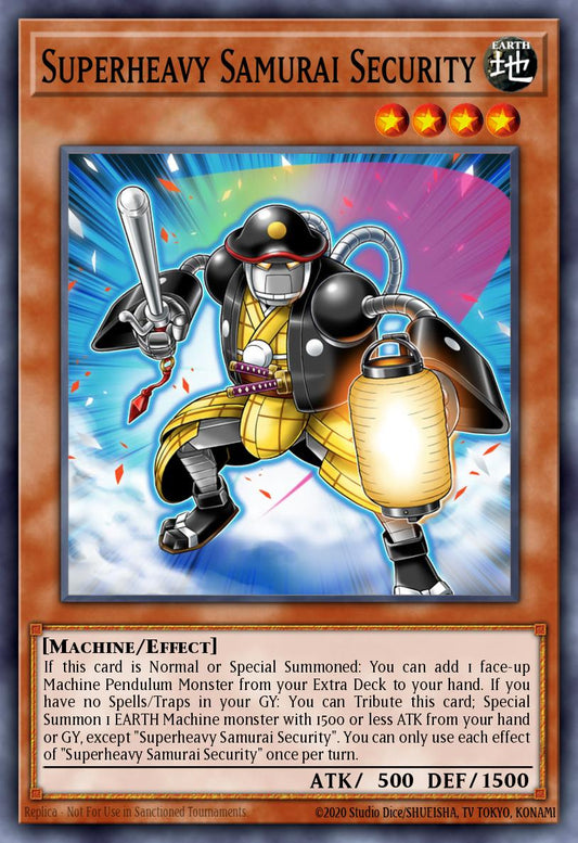 (231) YuGiOh TCG MP24: 25th Anniversary Tin: Dueling Mirrors Single: Superheavy Samurai Security  Ultra Rare