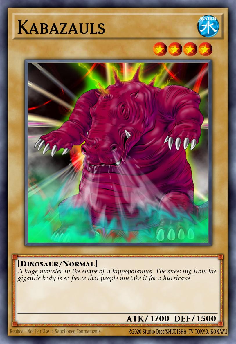 (017) YuGiOh TCG SBSC: Speed Duel: Scars of Battle Single: Kabazauls  Common