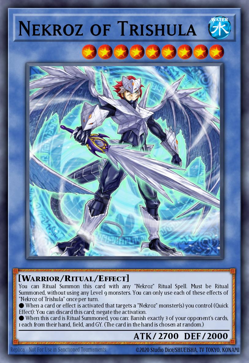 (132) YuGiOh TCG BLMM: Battles of Legend: Monster Mayhem Single: Nekroz of Trishula (V.2 - Starlight Rare)  Starlight Rare