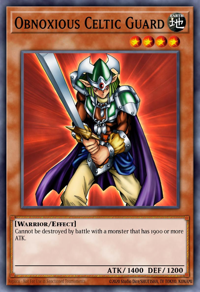 (036) YuGiOh TCG LCYW: Legendary Collection 3: Mega Pack Single: Obnoxious Celtic Guard  Common