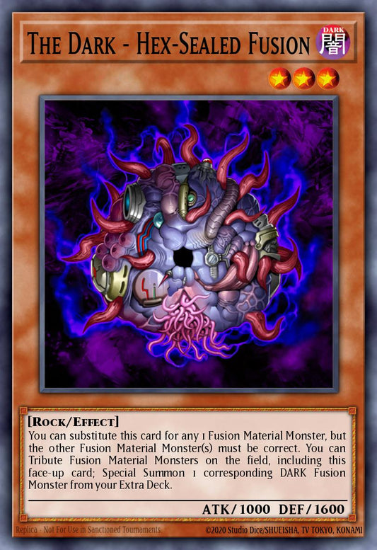 (263) YuGiOh TCG LCYW: Legendary Collection 3: Mega Pack Single: The Dark - Hex-Sealed Fusion  Common