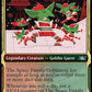 (521) Magic The Gathering Unfinity: Extras Single: The Space Family Goblinson (V.3)  Uncommon