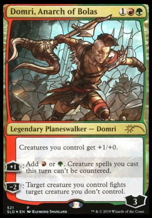 (521) Magic The Gathering Secret Lair Drop Series Single: Domri, Anarch of Bolas  Rare