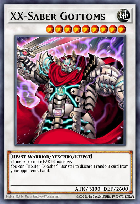 (226) YuGiOh TCG RA03: Quarter Century Bonanza Single: XX-Saber Gottoms (V.2 - Quarter Century Secret Rare)  Quarter Century Secret Rare