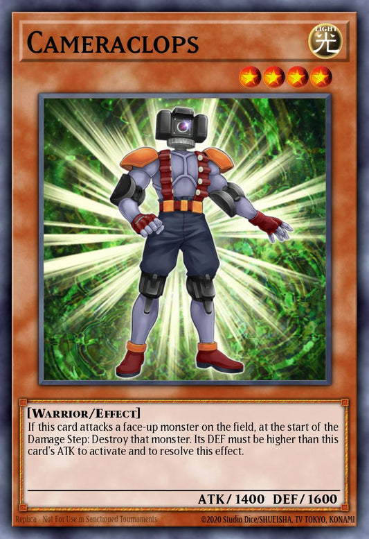 (048) YuGiOh TCG BPW2: Battle Pack 2: War of the Giants - Round 2 Single: Cameraclops  Super Rare