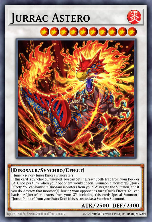 (018) YuGiOh TCG BLMM: Battles of Legend: Monster Mayhem Single: Jurrac Astero  Secret Rare