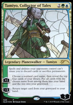 (525) Magic The Gathering Secret Lair Drop Series Single: Tamiyo, Collector of Tales Holo Rare