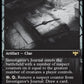 (525) Magic The Gathering Innistrad: Double Feature Single: Investigator's Journal  Rare