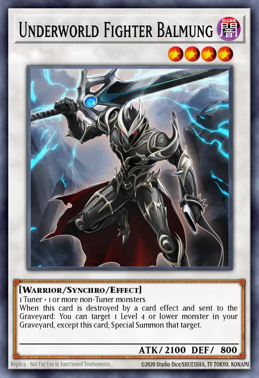 (034) YuGiOh TCG OP18: OTS Tournament Pack 18 Single: Underworld Fighter Balmung  Common