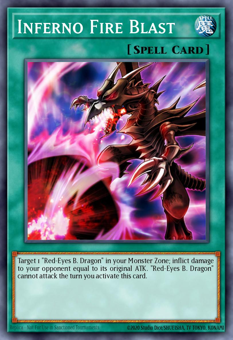 (007) YuGiOh TCG LEDU: Legendary Duelists Single: Inferno Fire Blast  Common